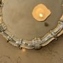 Vintage Silver Plate Style English Shell Pattern Tray Image 3