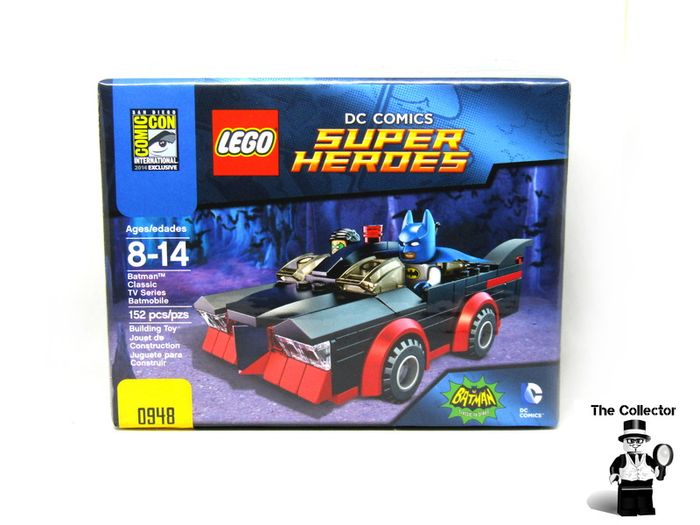 Lego Sdcc Comic Con 2014 Batman Classic Tv Series Batmobile New Sealed Box Very Rare Limited Edition Number 948 Of 1000