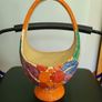Clarice cliff melons pattern basket Image 4