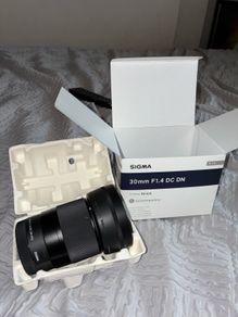 sigma 30mm f1.4 lens sony E mount
