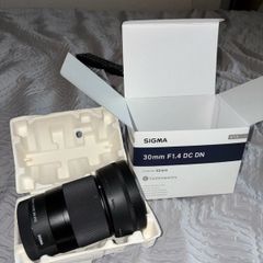 sigma 30mm f1.4 lens sony E mount