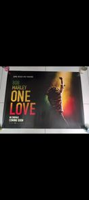 Bob marley original movie poster one love mint condition