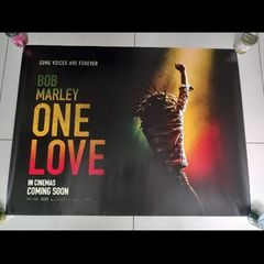 Bob marley original movie poster one love mint condition