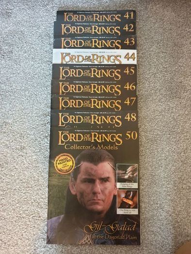 Lord of the Rings (lead) 86 models total.