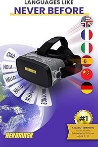 VR Headset Maths educational games times tables subtraction  for kids old Fun games VR Maths set 3D glasses Cool for girls and boys Learning toys Language