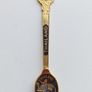 3 gold toned souvenir spoons  Bushmills Irish whiskey, Singapore & Thailand Image 7