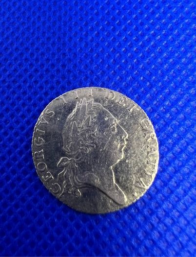 Rare 1790 George III Spade Half-Guinea gold coin