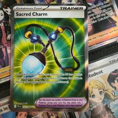 Sacred Charm ! Ultra Rare ! from Phantasmal Flames Set ! 2025 ! Pokemon Card !