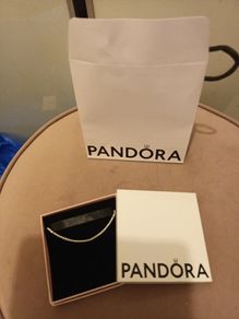 pandora  silver chain necklace ready for charm