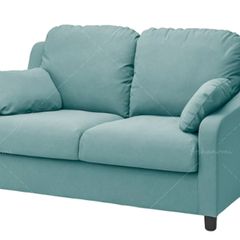 IKEA VINLIDEN Sofa Cover, Hakebo light turquoise