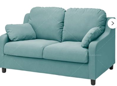 IKEA VINLIDEN Sofa Cover, Hakebo light turquoise