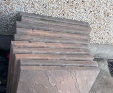 10 x Bradstone Derbyshire Terracotta Reconstituted stone Paving slab