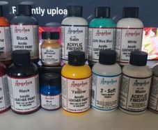 Angelus Acrylic Leather Paint and Marker Set