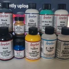 Angelus Acrylic Leather Paint and Marker Set