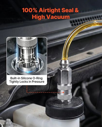 3L Brake Bleeder Kit Manual Brake Fluid Bleede