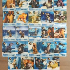 Ice age 4 stereo cards  24 psc