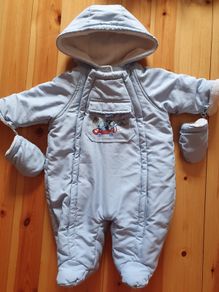 Baby Boy Snowsuit 3-6 Months