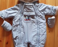 Baby Boy Snowsuit 3-6 Months