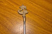Vintage Stainless steel Brass Kebab Skewer