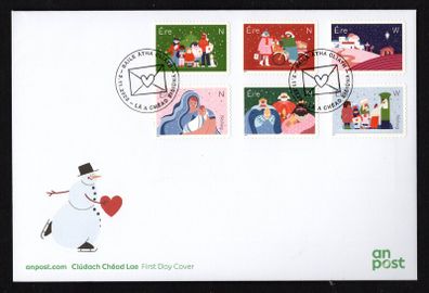 2023 Ireland Christmas Commemorative Stamps An Post First Day Cover (FDC)