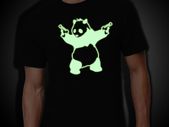 Banksy panda Glow in the dark T-shirt tee top