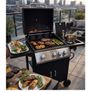 InfernoChef 3+1 Gas BBQ Grill Station  Powerful Garden Cooking Center Image 3
