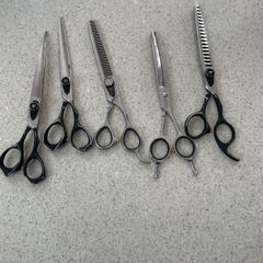 Dog grooming scissors