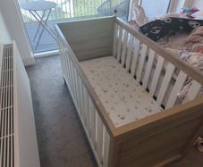 Tutti Bambino 3-in-1 Cot bed + Mattress