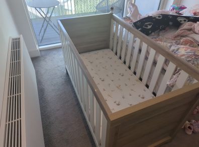 Tutti Bambino 3-in-1 Cot bed + Mattress