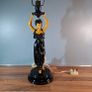 Vintage Cast Iron Lamp 1950s / 60s Image 2