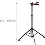 Bicycle Stand with Tool Storage, for Bike Maintenance & Folding and Adjustable, w 4 Legs, Steel, Black Image 3