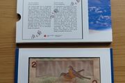 Canada Bank Note &amp; Coin 1996 Set | Uncirculated 2 Dollars Note &amp; Coin | w/Sleeve