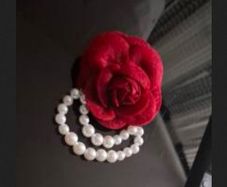 Fabulous Red Rose Accessory - ideal gift