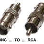 BNC to RCA adapter CCTV Video Image 2