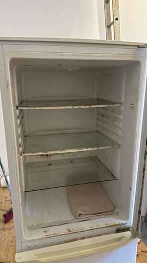 fridge and freezer