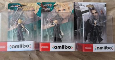 Amiibo Final Fantasy Cloud Sephiroth (three figures)