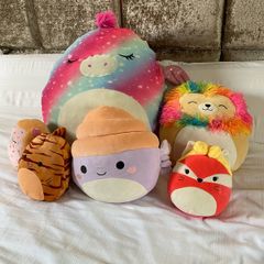 Squishmallows x6