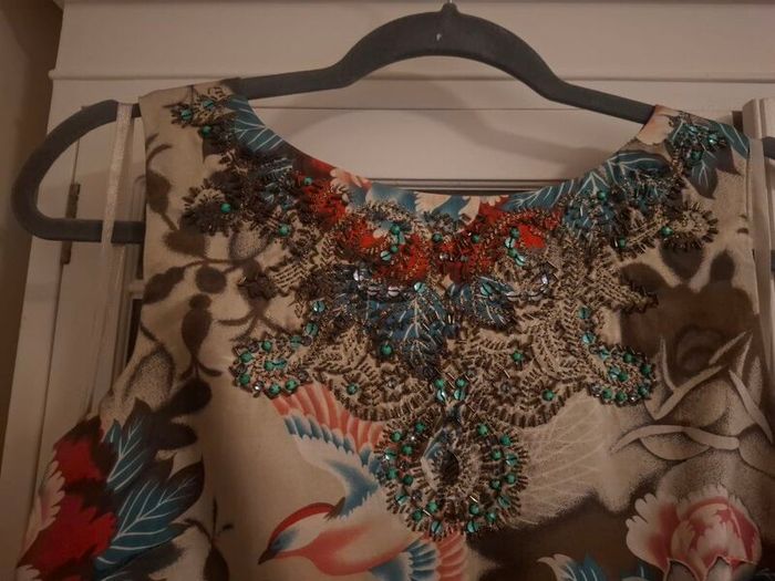 Monsoon silk dress