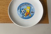 Bart Simpson colllectible ceramic plate