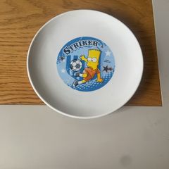 Bart Simpson colllectible ceramic plate