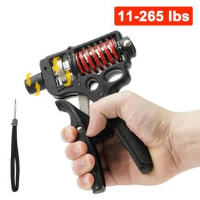 5-120kg Adjustable Heavy Hand Grip Strengthener Finger Expander Arm Wrist Forearm Trainers Fitness Steel Spring Gripper Exercise