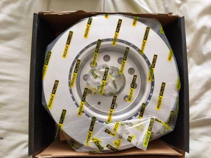 Ridex Plus 82B0027P Brake Disc Front Pair VW Audi Seat Skoda