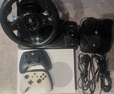 X Box1 S Console Steering Wheel And Pedals