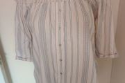 River Island off shoulders blouse size UK12 EU40 Postage included