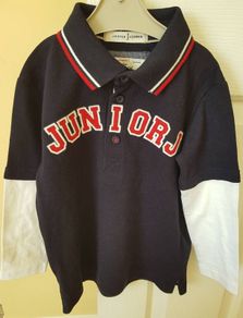 Jasper Conran boys navy top age 3-4yrs