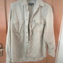 beige shirt 100 pc cotton by4u size medium