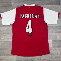 Genuine Vintage 2006 Nike Arsenal London Cesc Fabregas Hone Jersey Shirt Mens Small