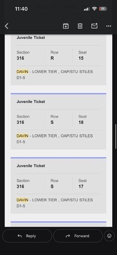 Leinster GAA Final tickets adult and juveniles (8 tickets)