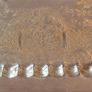 Vintage Silver Plated Butlers Serving Tray Platter Claw Footed 24 inch x 12 inch Leonard English Image 9