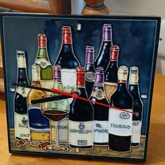 Rare Wine Cellar Quartz Clock